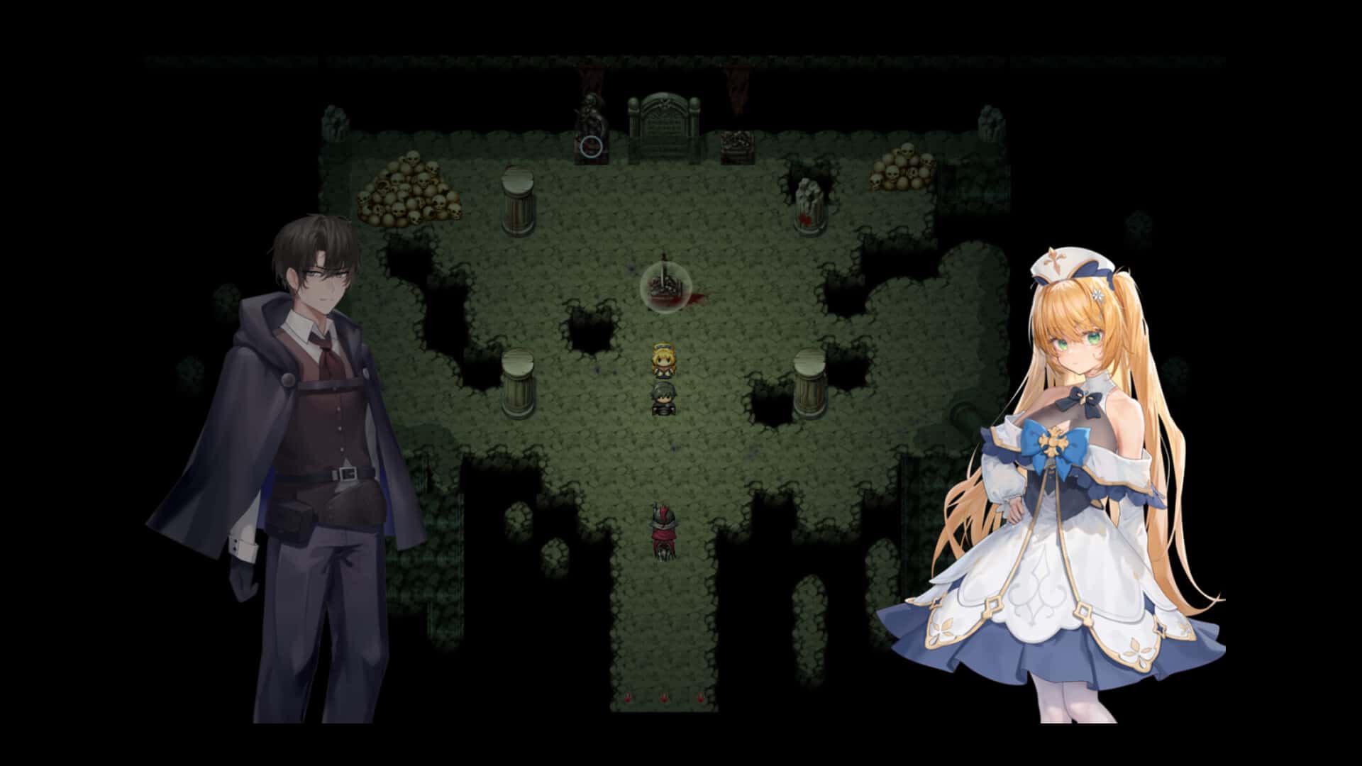 影色渐染~阿斯林顿的妹神官背景